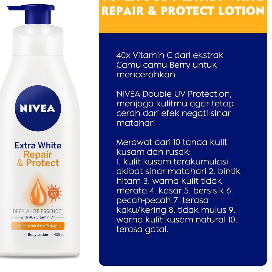 Nivea Extra White Repair &amp; Protect SPF15 Lotion 400ml