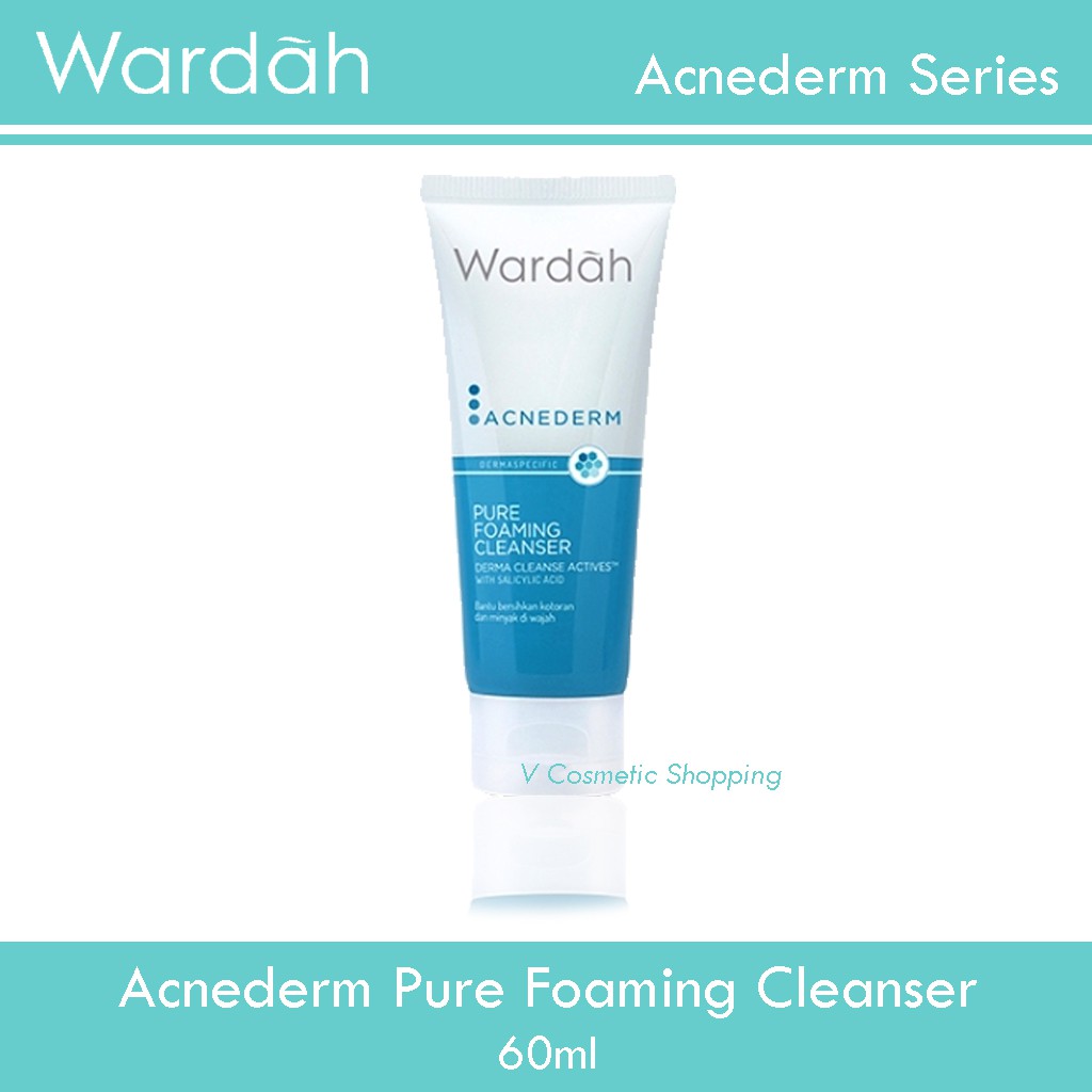 Wardah Acnederm Pure Foaming Cleanser 60ml