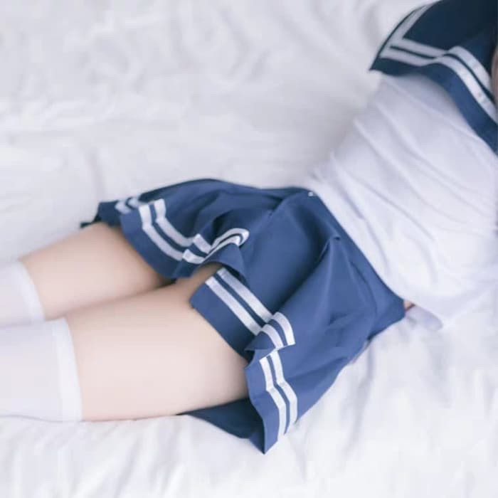 TBI Set Lingerie Sailormoon Kaos Kaki Dasi Cosplay Seragam Sekolah Baju Tidur Sexy