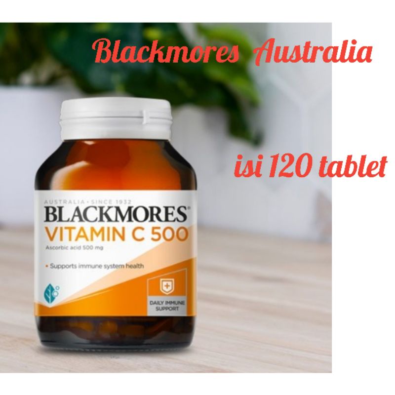 Jual Blackmores Australia vitamin C 500mg isi 120 tablet EXp. 27 /02/2026/Vitamin C 500 Mg