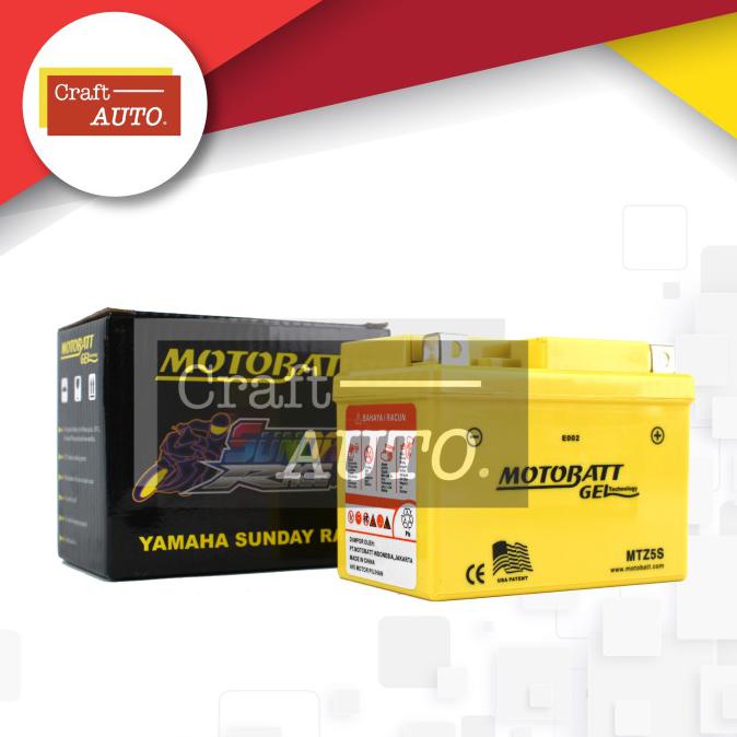 NEW Aki Motor Honda Beat Motobatt