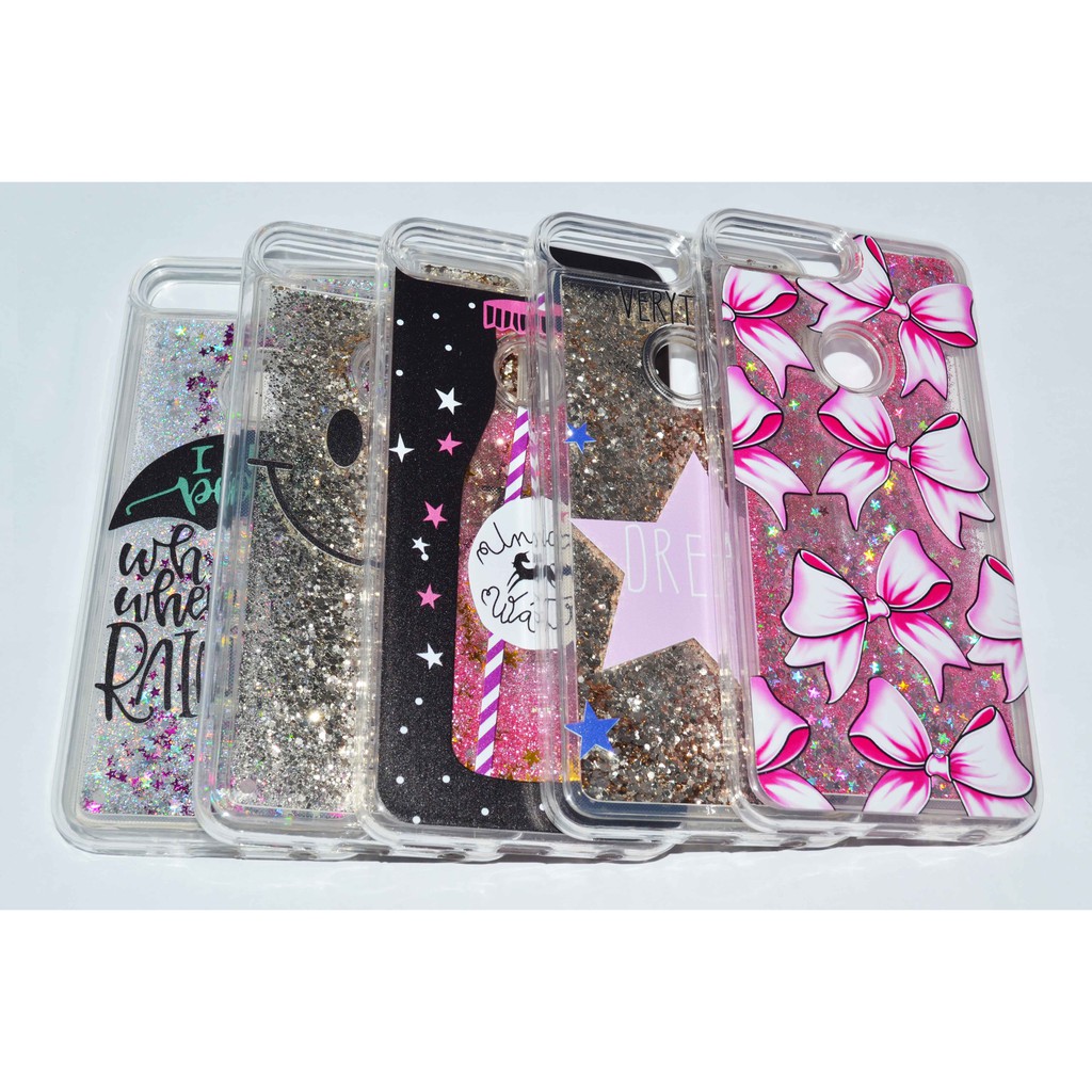 SOFTCASE CASE COVER HUAWEI NOVA 2 LITE WATER GLITTER