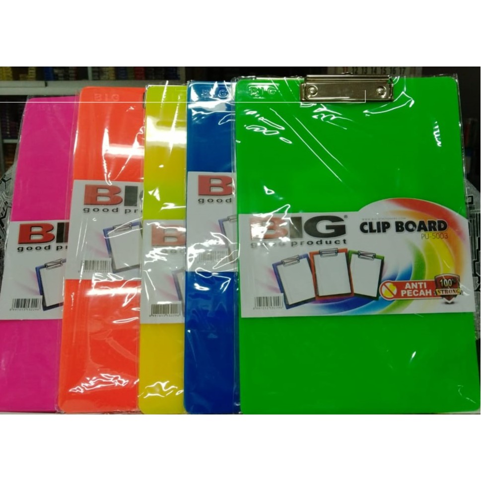 

CLIPBOARD / PAPAN UJIAN MIKA BIG FLUORESCENT PU5003