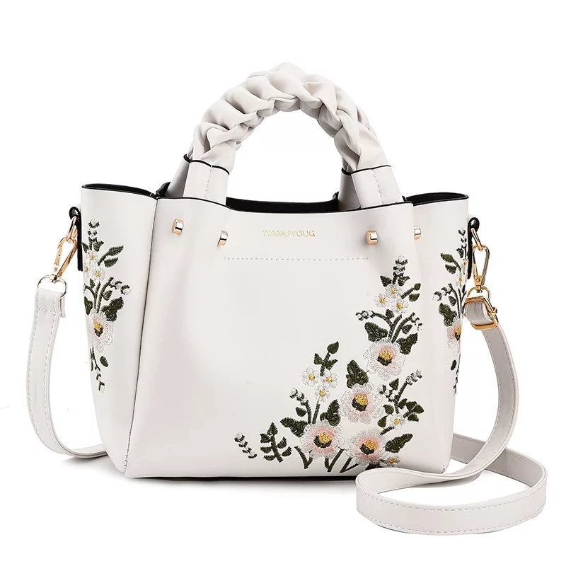 mv80484 tas HANDBAG motif flower wanita tas import BQ3019  EL 484 GT1625 JT01875 CR7176