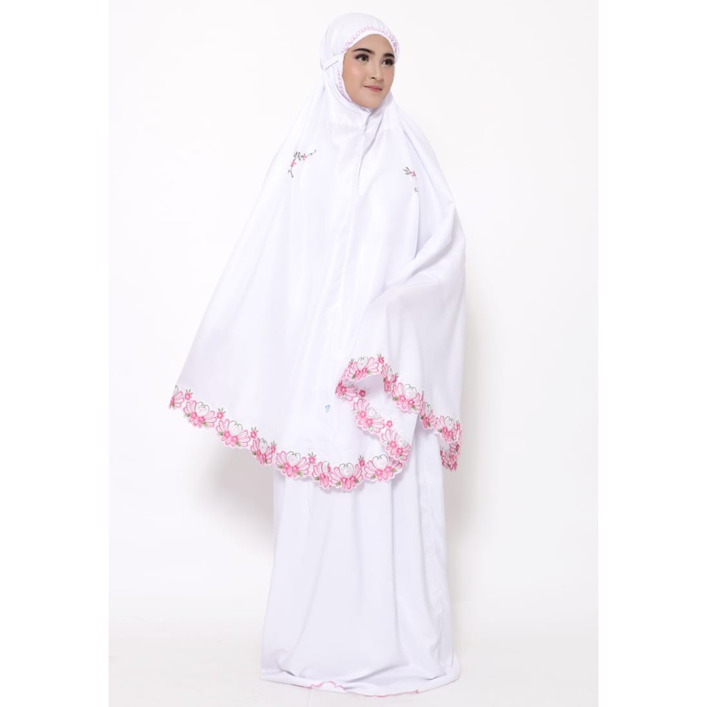 mukena bordir bsy - mukenah dewasa - mukena dewasa bordir