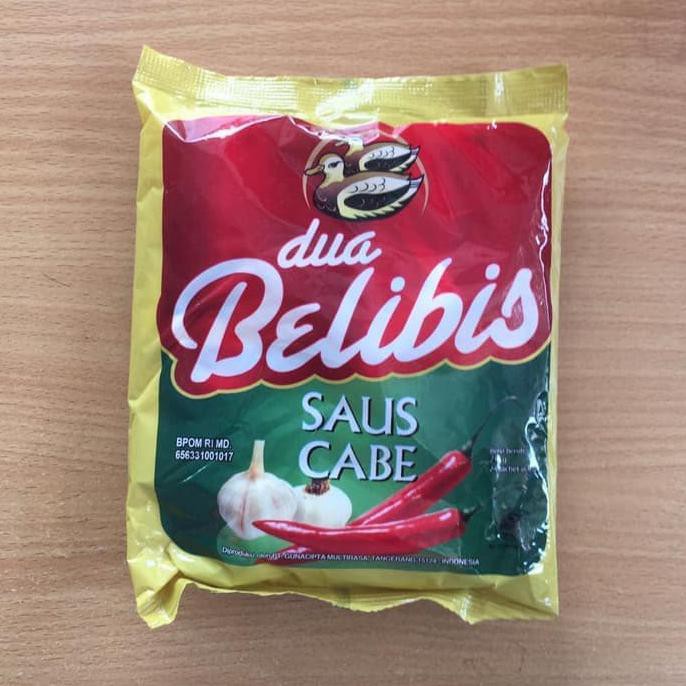 

Saus cabe Belibis Sachet 24 chili sauce saos sambel pedas harga murah
