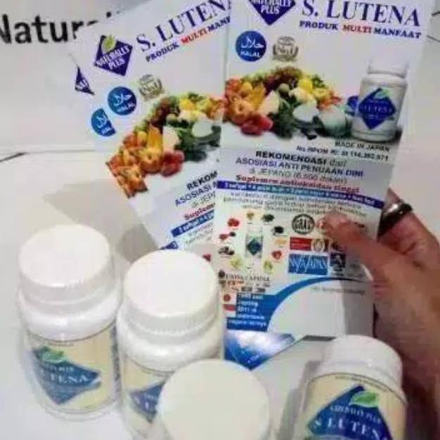 Best Seller Asli Slutena - Super Lutena - Lutein Naturally Plus Original