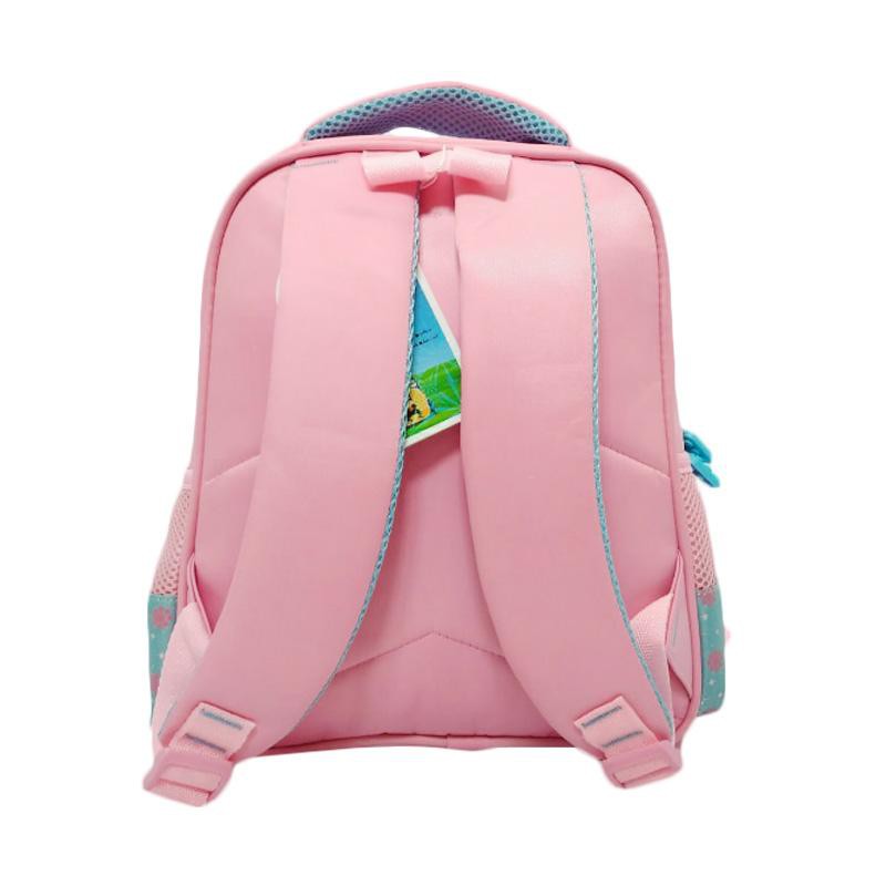 Powa Tas Backpack Tas Sekolah Anak TK - Pink