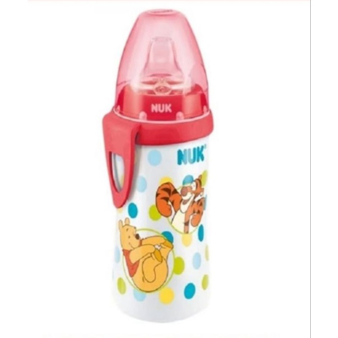 NUK  Disney Bottle with Silicone Spout Original 12m+ Botol Spout Botol Minum Winnie The Pooh 300ml