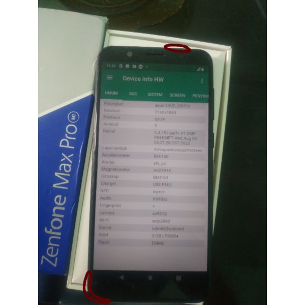LCD copotan Asus Zenfone Max Pro M1 (net)
