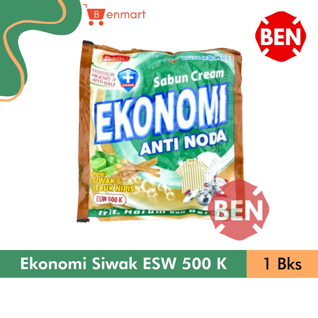 Sabun Cream Ekonomi Wangi SIWAK & JERUK NIPIS ESW 500 K - Colek 2000