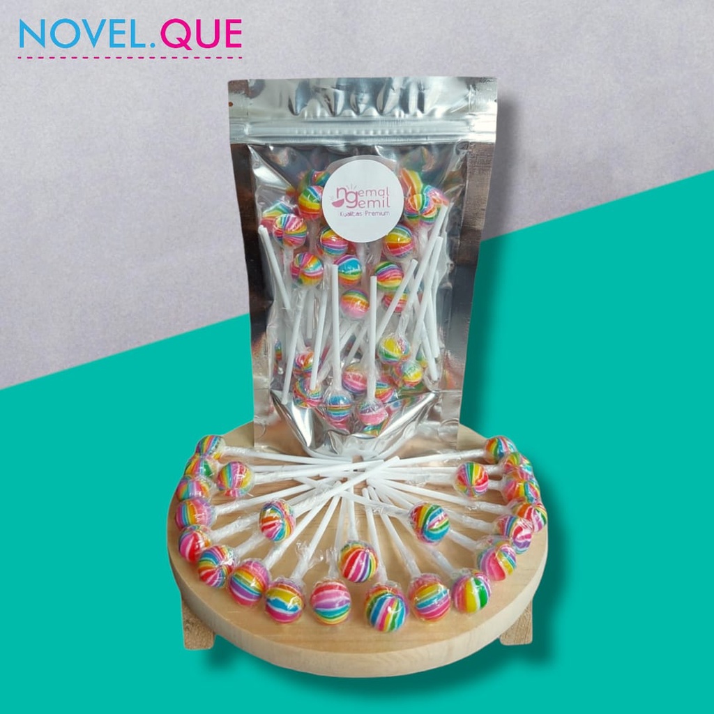 

Lolipop Marble Colourful Lolipop Kelereng Pelangi