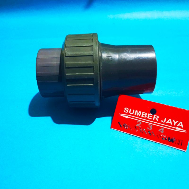 PVC 1&quot;inch CHECK VALVE / check valve 1&quot;inch TERMURAH