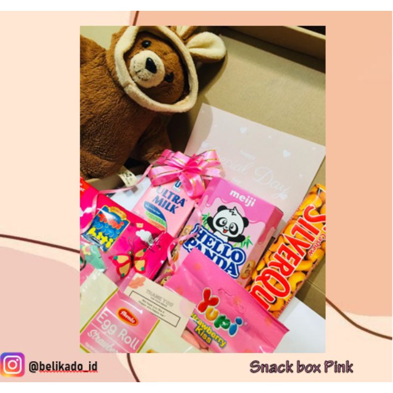 

Snack Box Pink