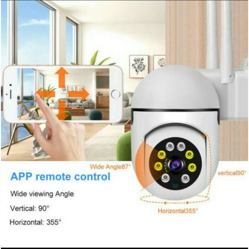 Cctv Wifi V380 Pro Ip Cam 8MP Smart Camera Full HD 1080p Kamera Wireless P2p