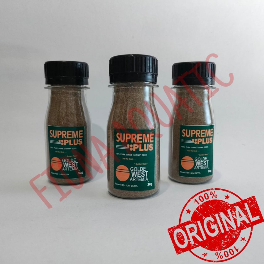 ARTEMIA SUPREME 30 GRAM / ARTEMIA GOLDEN SUPREME PLUS / SUPREME PLUS