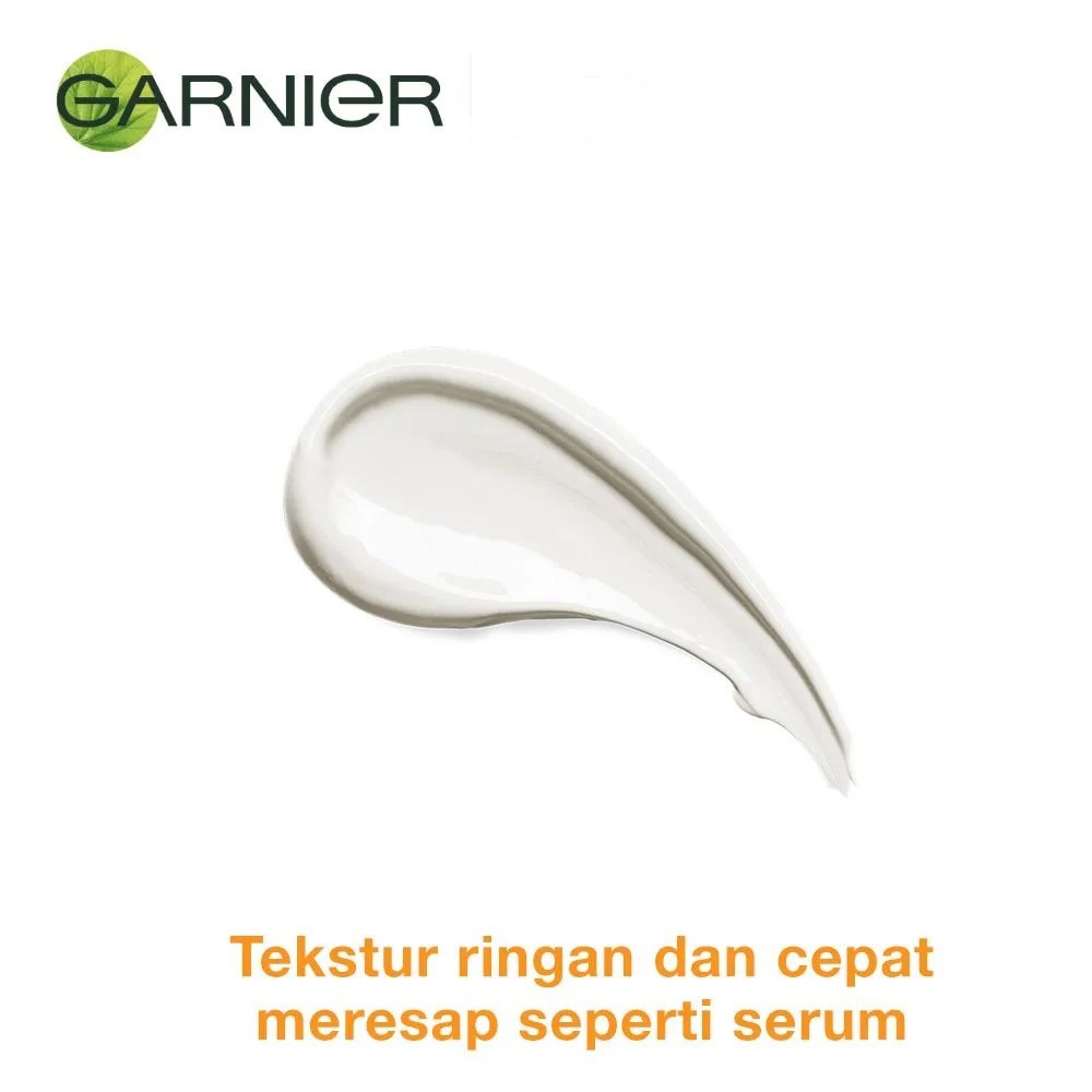 (Night Cream) GARNIER BRIGHT Light Complete Night Yoghurt White Sleeping Mask 50 ml / 20 ml Kuning - Krim Masker Wajah Malam Ukuran Besar / Kecil