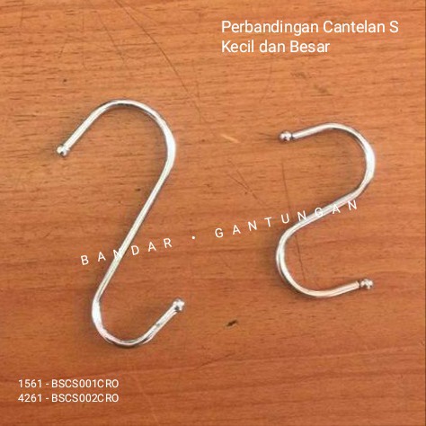 Cantelan S Besi Cantelan Cantolan Multifungsi Display Hanger Hanger Besi Hook Besi(BH)