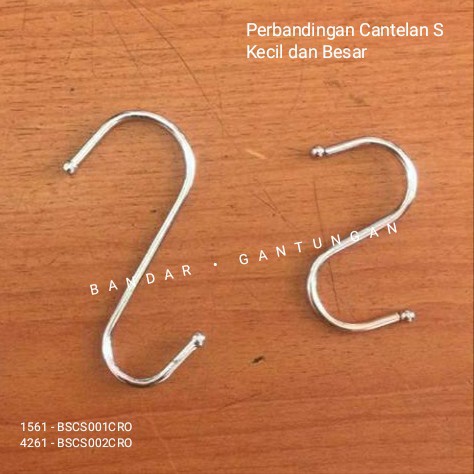 Cantelan S Besi Cantelan Cantolan Multifungsi Display Hanger Hanger Besi Hook Besi(BH)