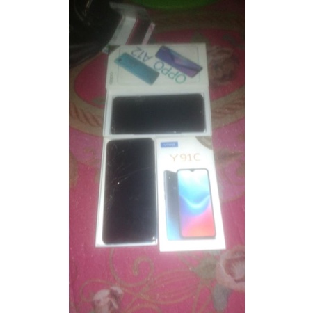 oppo a12 min lcd + vivo y91c min lcd