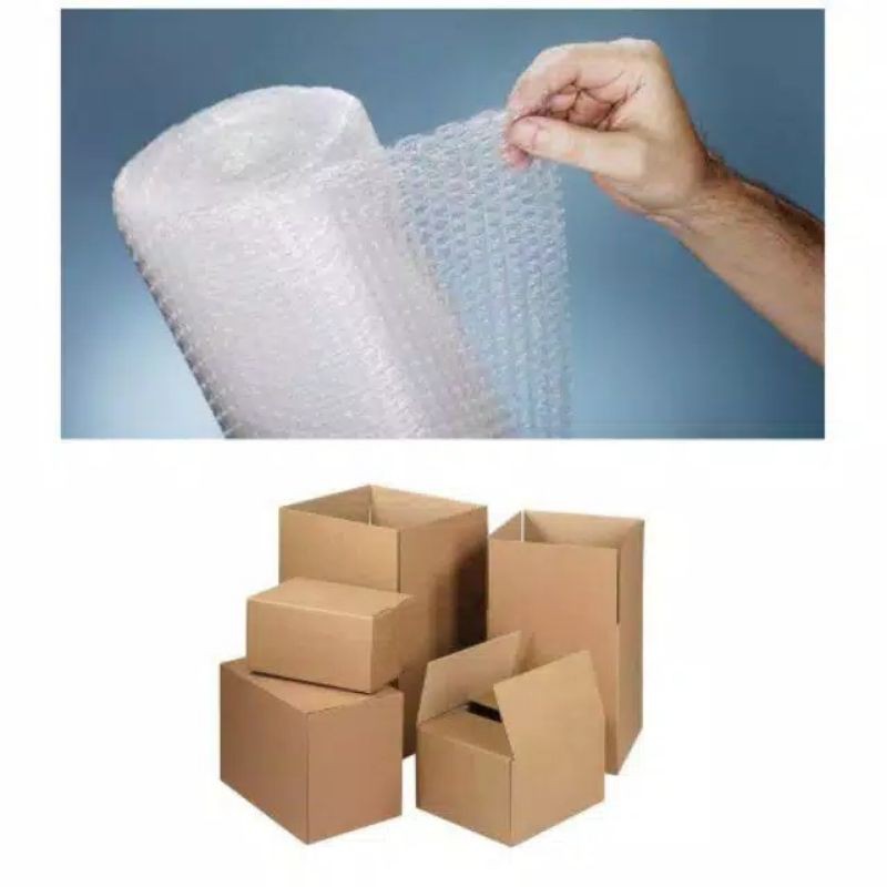 

Extra aman bubble wrap dan kardus tambahan tidak di jual terpisah