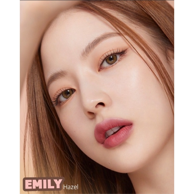 EYEMAZING Softlens - EMILY Hazel / Brown / Coklat Normal Minus Beda Minus