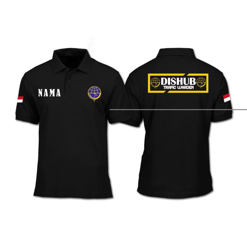 BAJU POLO DISHUB BAJU KERAH DISHUB SABLON
