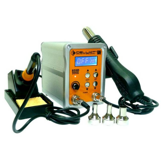 Blower dan Solder Digital Cellkit 859D 2 in 1