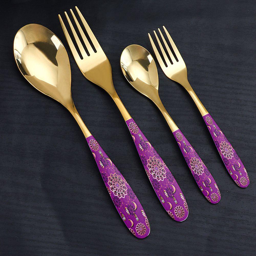 Top Cutlery Set Aksesoris Dapur Sendok Kopi Kue Garpu Spoon and Fork
