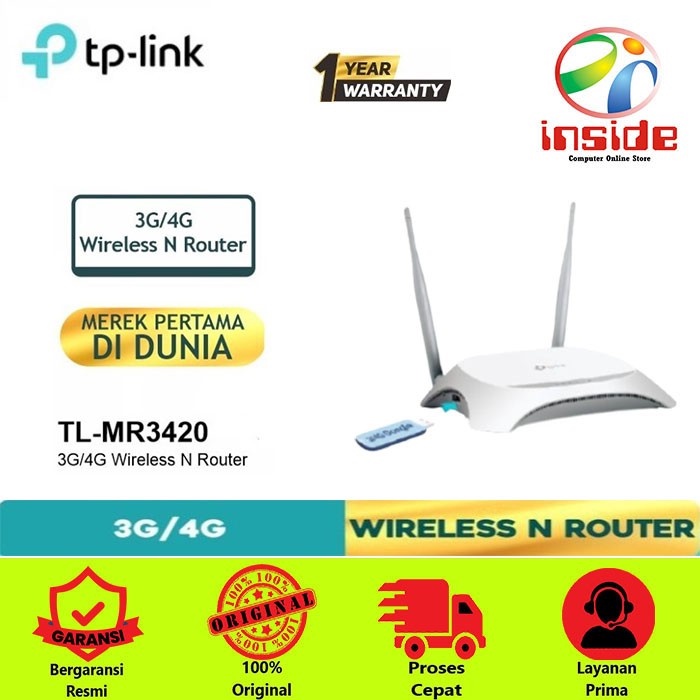 WIRELESS ROUTER TP-LINK TL-MR3420
