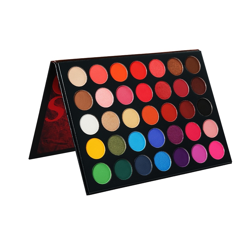 Beauty Glazed Eyeshadow Color Studio Beauty Glazed 35 Color Eyeshadow Matte Eyeshadow Palette BeautyGlazed