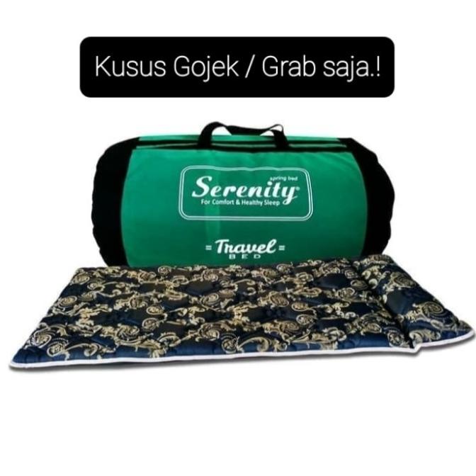 Kualitas terbaik] Travelbed /Kasur Lipat/Kasur Lantai/kasur gulung Elite serenity 90x190