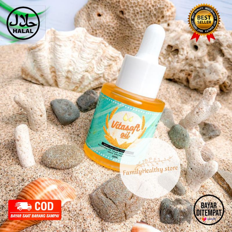 VITASOFT OIL ORIGINAL|PENGHILANG BEKAS LUKA