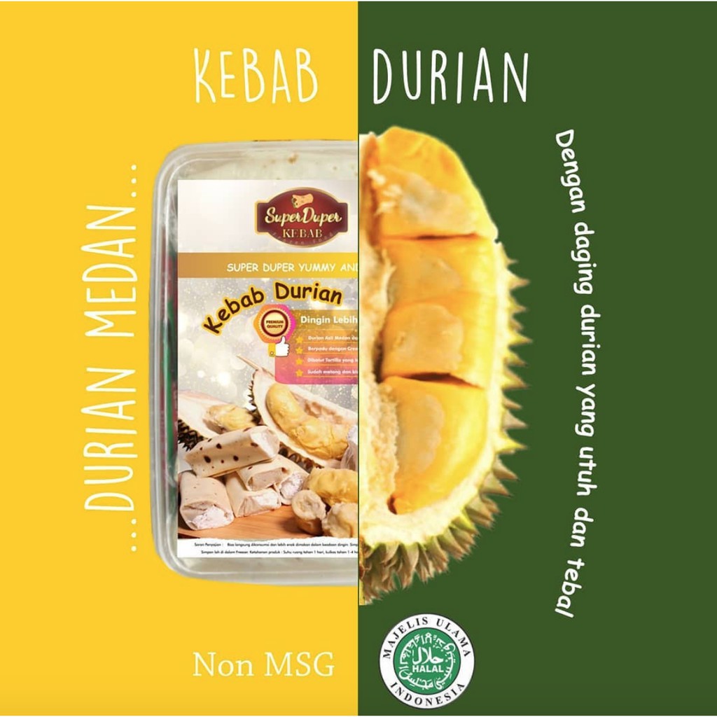 

Kebab Durian - Super Duper Kebab