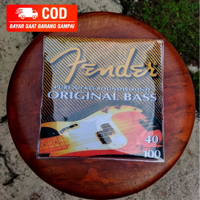Senar Bass Fender 4 Senar Original Bass