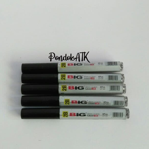 

Isi Pensil Mekanik 2B 2mm BIG LP-20