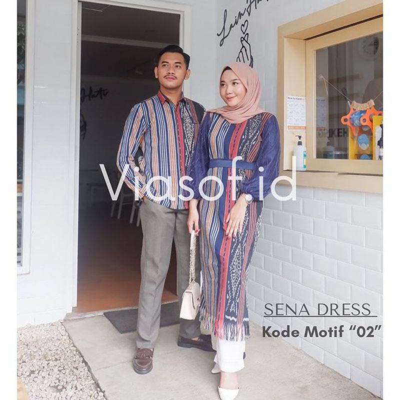 Set Couple Tenun Etnik Jepara