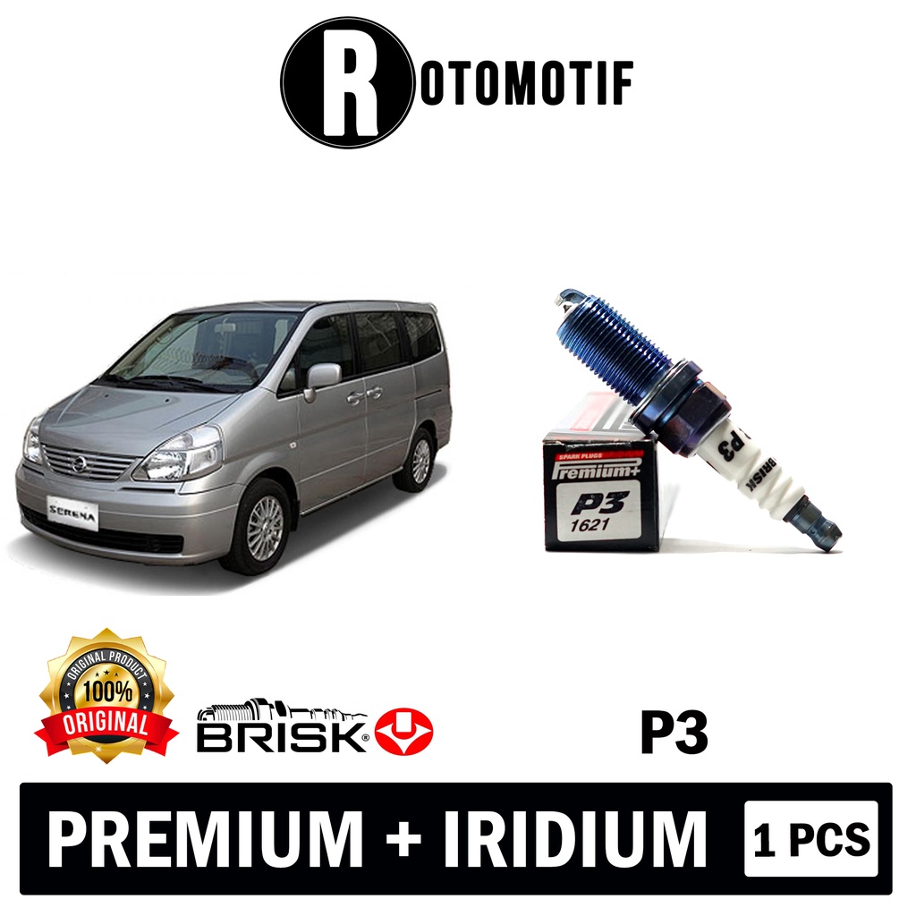 Busi Mobil Serena C24 Brisk Premium Plus Iridium P3