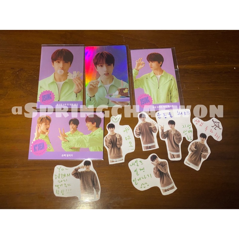 [READY] Photocard Jisung NCT Season Greeting 2021 Set Benefit Aladin