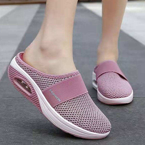 kano style Sepatu bantalan udara Ortopedi non-slip sol tebal Muller shoes Sandal berjalan ringan