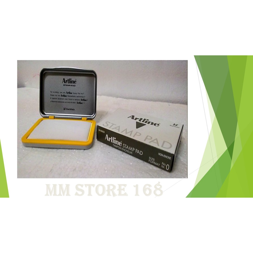 

Bak Stempel / Bantalan Stempel / Stamp Pad No. 0 Merk Artline