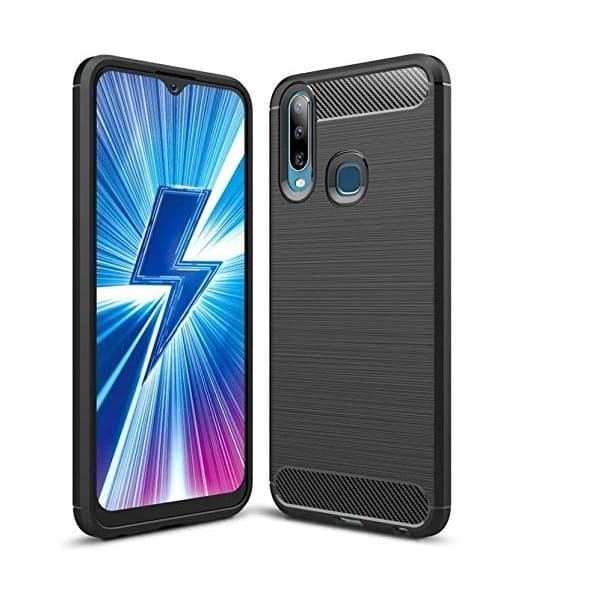 CASE SLIM FIT CARBON IPAKY VIVO Z1 PRO SOFTCASE - FA