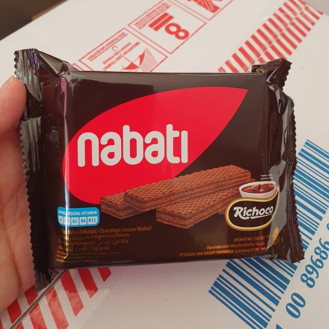 

Wafer nabati coklat