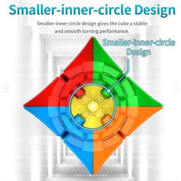 Rubik 3x3 Skewb Moyu maple Meilong 4 leaf four leaf