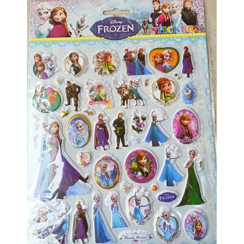 

Promo Terbaru! STICKER FROZEN TIMBUL SD99-008