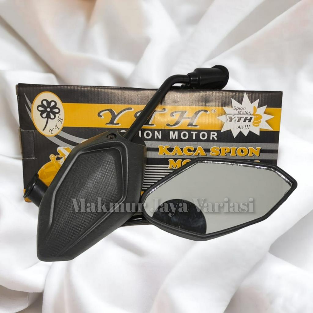 Kaca Spion Model Motor Honda Vario 125/150 All New Tahun 2009-2021 Tangkai Panjang 17 Cm Model Standar