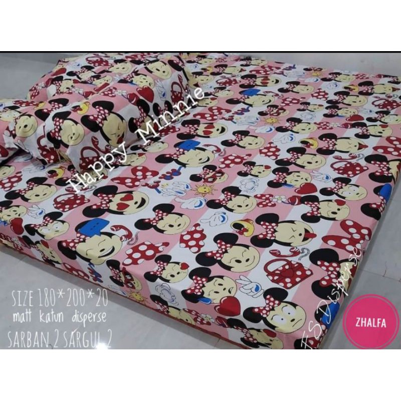 sprei ukuran 180*200*20