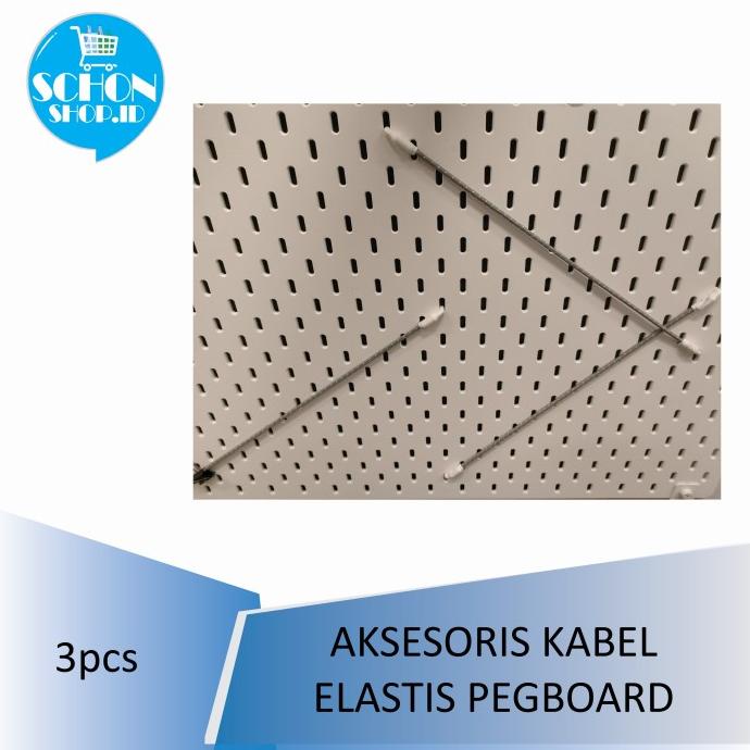 

Office & Stationery | Alat Tulis | Aksesoris Kabel Elastis Untuk Pegboard Skdls | Best Seller