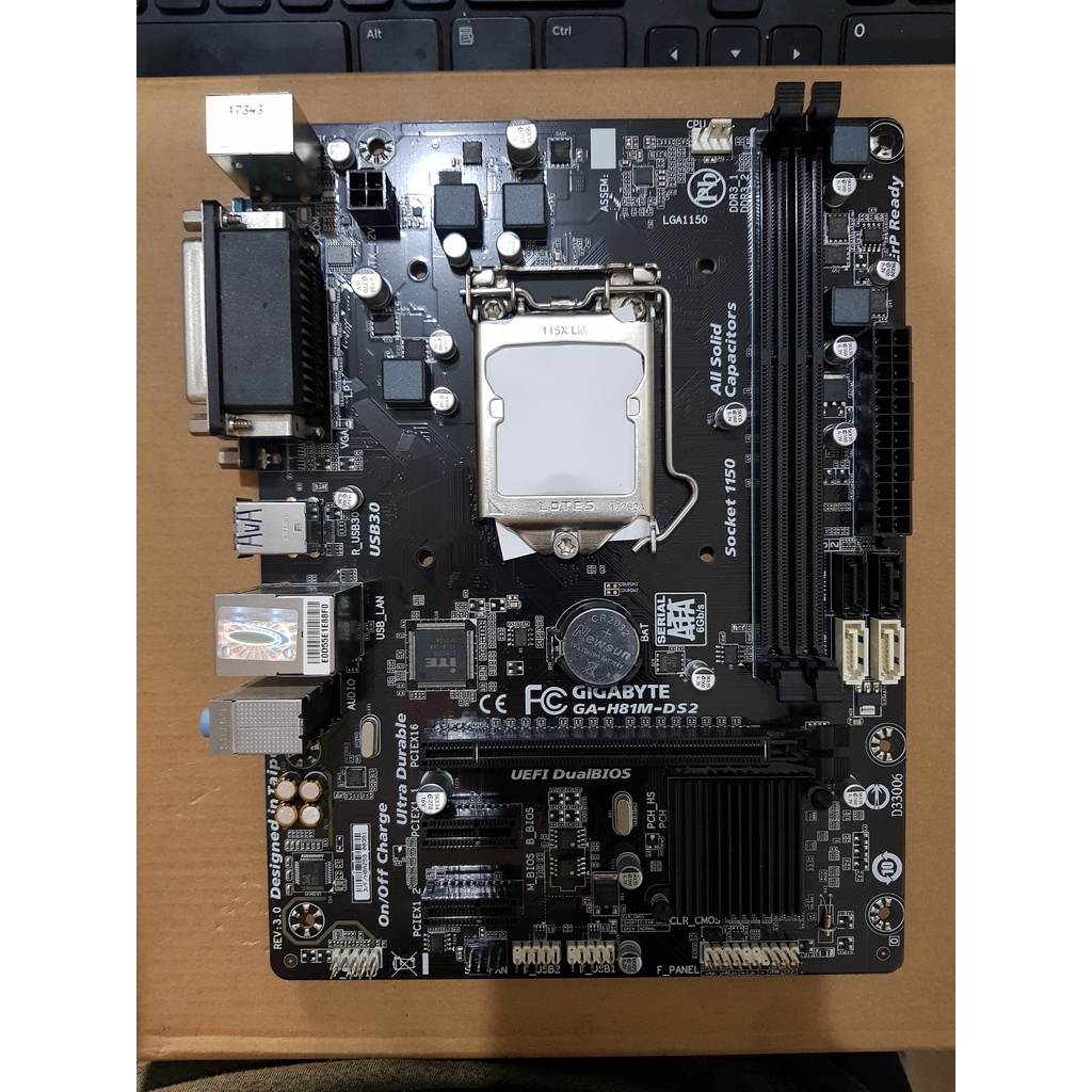 MOBO MOTHERBOARD GIGABYTE GA-H81M-DS2 SOCKET 1150