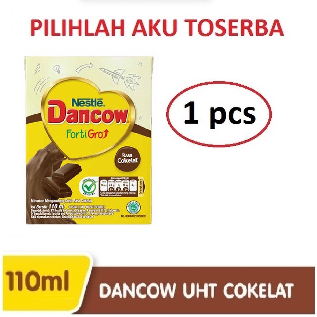 Susu DANCOW UHT COKELAT COKLAT FortiGro - 110 ml (HARGA SATUAN)